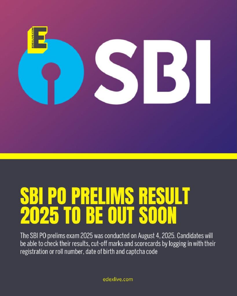 SBI PO Prelims Results 2025